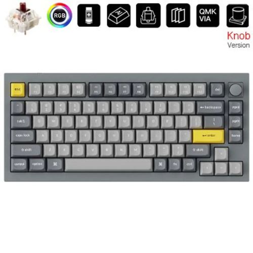 Keychron Q1 Version 2 Fully Assembled (Knob Version)